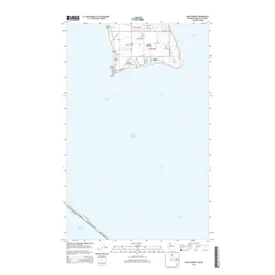 2014 Map of Point Roberts, 2014 Print