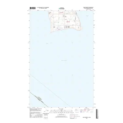 2017 Map of Point Roberts, 2017 Print