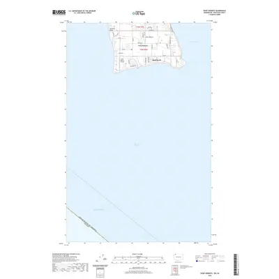 2020 Map of Point Roberts, 2020 Print