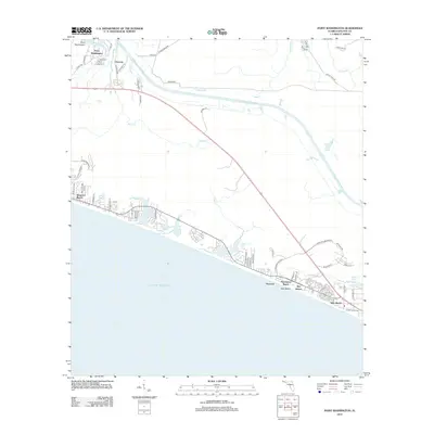 2012 Map of Point Washington, 2012 Print