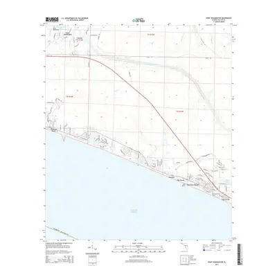 2015 Map of Point Washington, 2015 Print