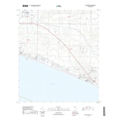 2018 Map of Point Washington, 2018 Print