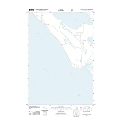 2011 Map of Pointe aux Chenes, 2011 Print