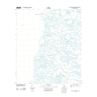 2012 Map of Pointe aux Marchettes, 2012 Print