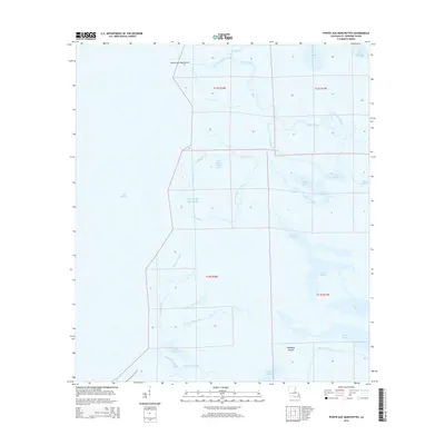 2015 Map of Pointe aux Marchettes, 2015 Print
