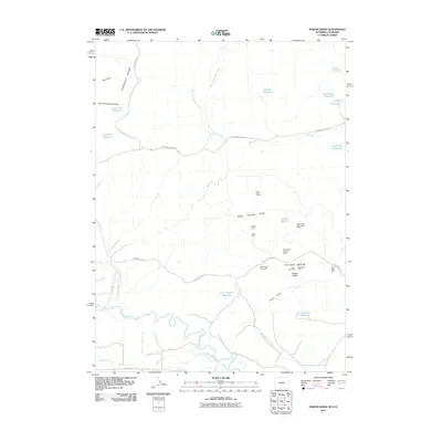 2010 Map of Poison Basin, 2010 Print