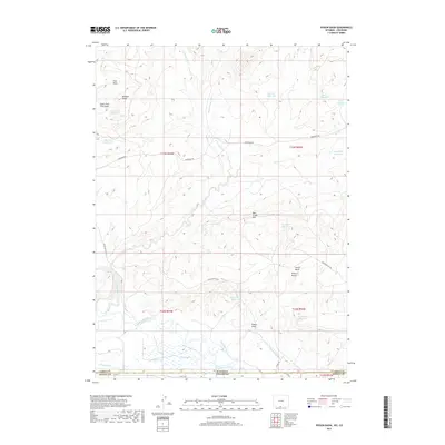 2017 Map of Poison Basin, 2017 Print