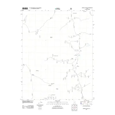 2011 Map of Poison Canyon, 2011 Print