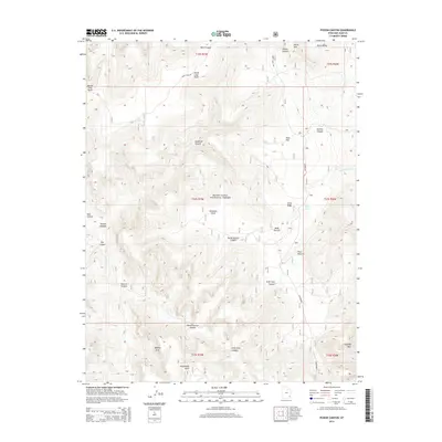 2014 Map of Poison Canyon, 2014 Print