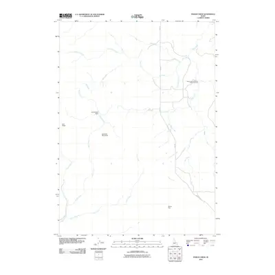 2010 Map of Poison Creek, 2010 Print