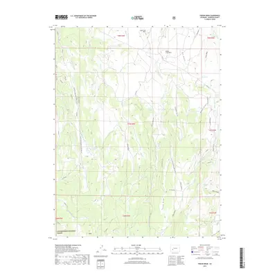 2019 Map of Poison Draw, 2019 Print