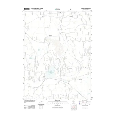 2012 Map of Poison Lake, 2012 Print
