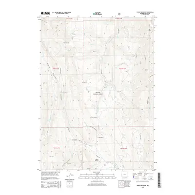 2015 Map of Poison Meadows, 2015 Print
