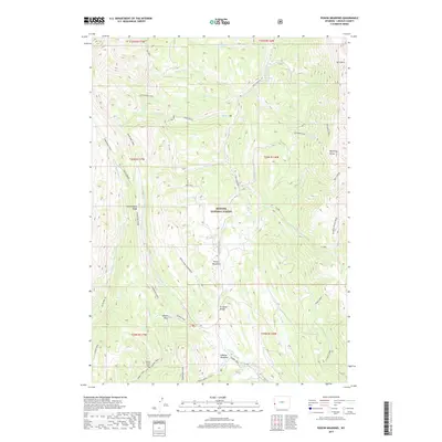 2017 Map of Poison Meadows, 2017 Print