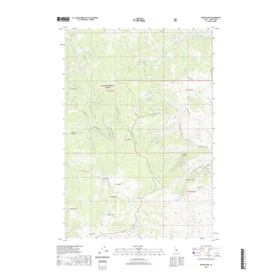 2020 Map of Poison Peak, 2020 Print
