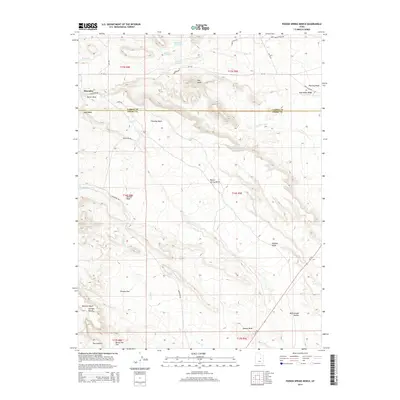 2014 Map of Poison Spring Bench, 2014 Print