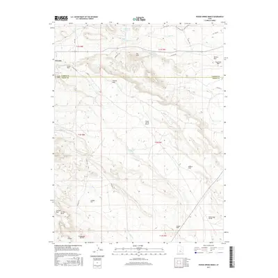 2017 Map of Poison Spring Bench, 2017 Print