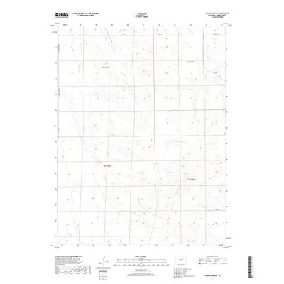 2019 Map of Poison Springs, 2019 Print