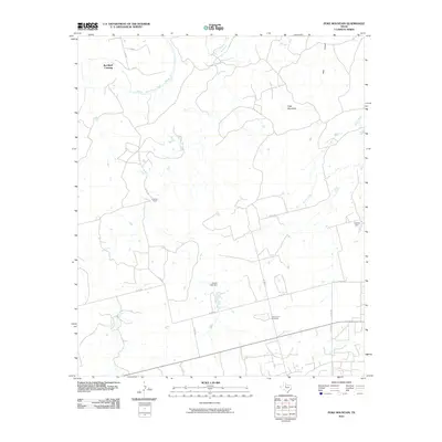 2010 Map of Poke Mountain, 2010 Print