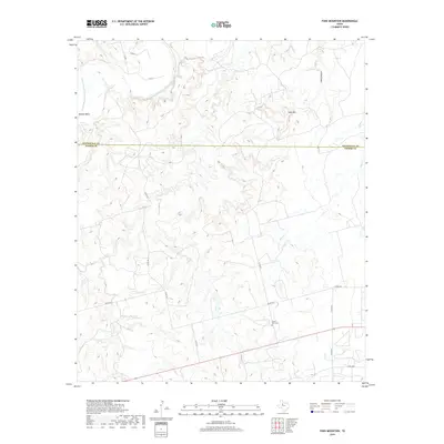 2019 Map of Poke Mountain, 2019 Print
