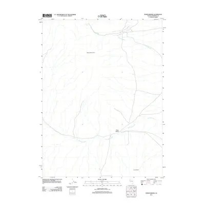 2011 Map of Poker Brown, 2011 Print