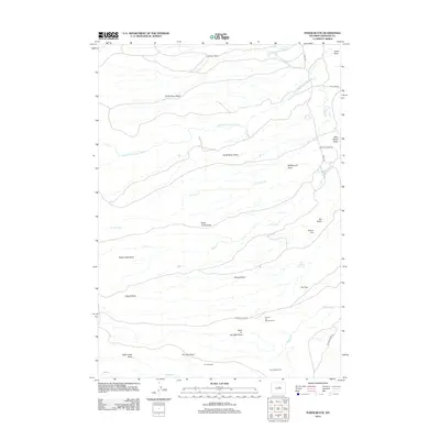 2012 Map of Poker Butte, 2012 Print