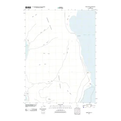2011 Map of Pokes Point, 2011 Print