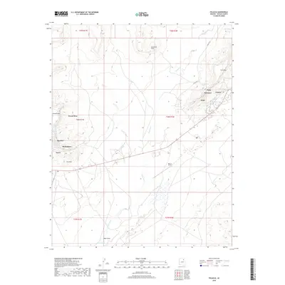 2018 Map of Polacca, 2018 Print