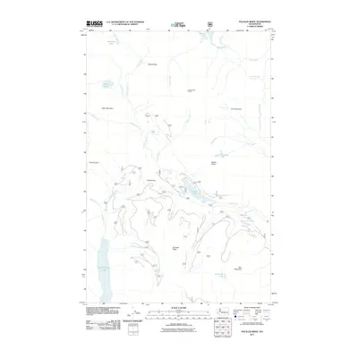2011 Map of Polallie Ridge, 2011 Print