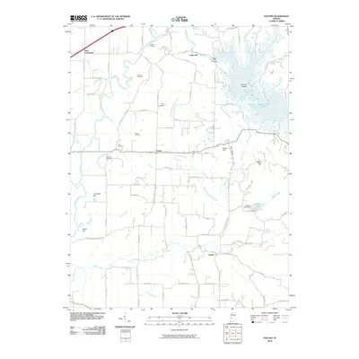 2010 Map of Poland, 2010 Print