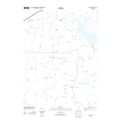 2013 Map of Poland, 2013 Print
