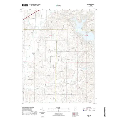 2019 Map of Poland, 2019 Print
