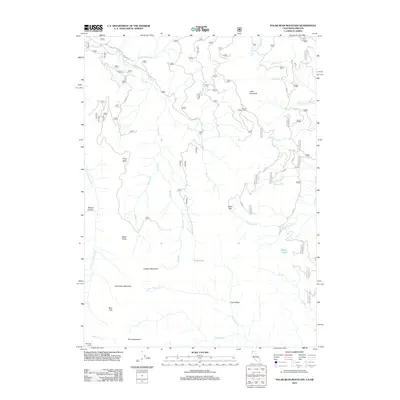 2012 Map of Polar Bear Mountain, 2012 Print