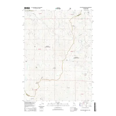 2015 Map of Polar Bear Mountain, 2015 Print
