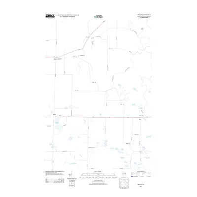 2013 Map of Polar, 2013 Print