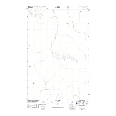 2011 Map of Polaris Peak, 2011 Print