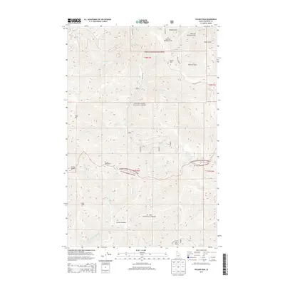 2013 Map of Polaris Peak, 2013 Print