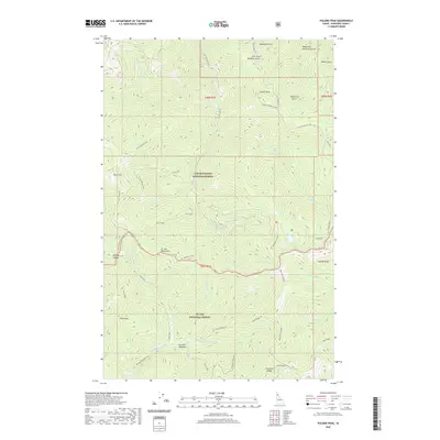 2020 Map of Polaris Peak, 2020 Print