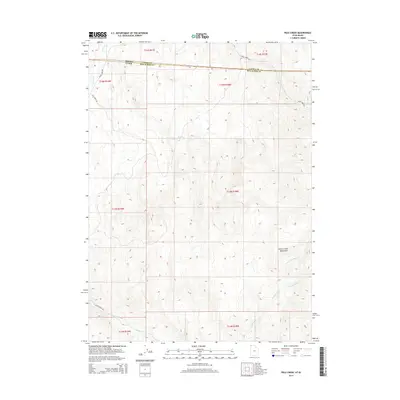 2014 Map of Pole Creek, 2014 Print