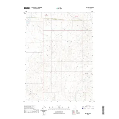 2020 Map of Pole Creek, 2020 Print