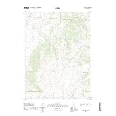 2023 Map of Pole Creek, 2023 Print