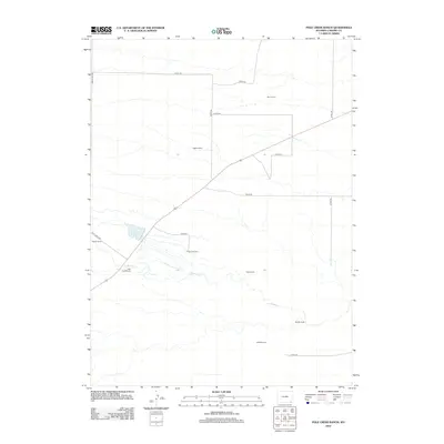 2012 Map of Pole Creek Ranch, 2012 Print
