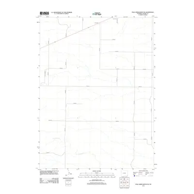 2012 Map of Pole Creek Ranch SE, 2012 Print