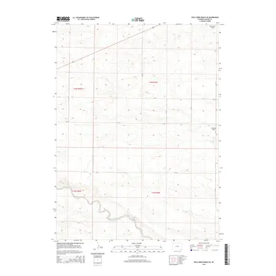 2015 Map of Pole Creek Ranch SE, 2015 Print