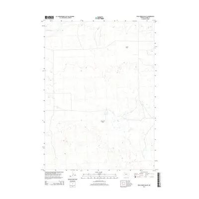 2014 Map of Pole Creek Valley, 2014 Print
