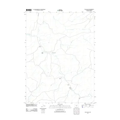 2012 Map of Pole Gulch, 2012 Print