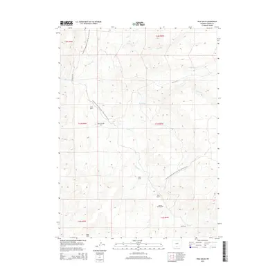 2015 Map of Pole Gulch, 2015 Print