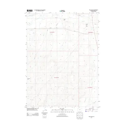 2013 Map of Pole Gulch, 2013 Print