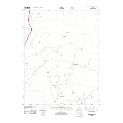 2011 Map of Pole Mountain, 2011 Print