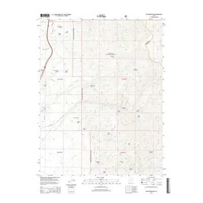 2014 Map of Pole Mountain, 2014 Print